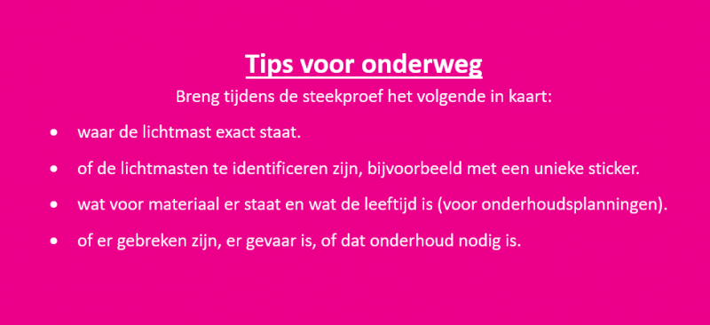 Tips voor inventariseren OVL